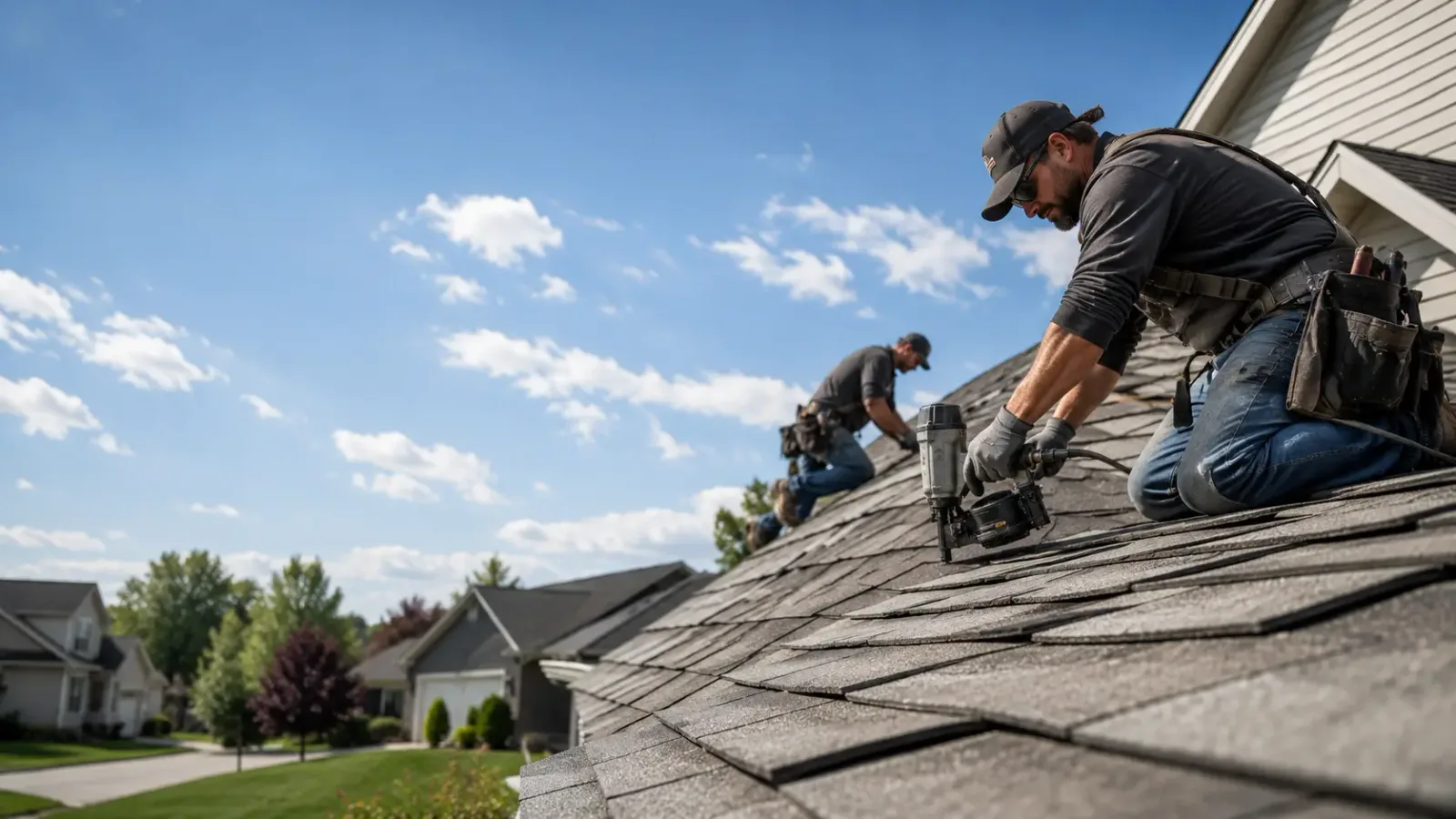 Storm Damage Roof Repair in Bridgeport, WV near me